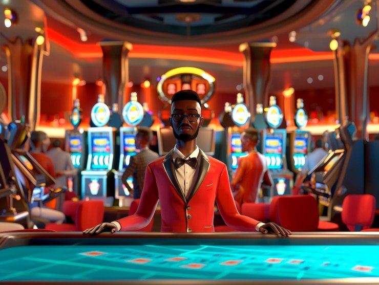 Antarmuka aplikasi tinju55 menampilkan permainan slot dan live dealer